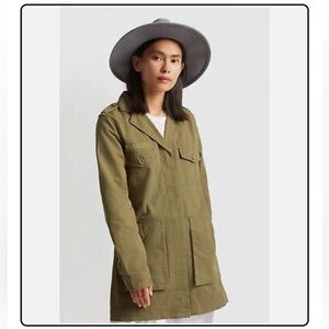 Brixton Women's Quardro Jacket in Military Olive  small